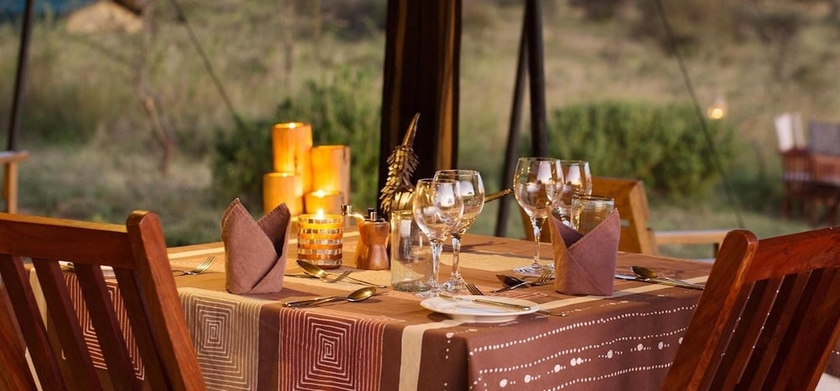 Imagen del bar/restaurante del Hotel Nyikani Camp- Central Serengeti. Foto 3