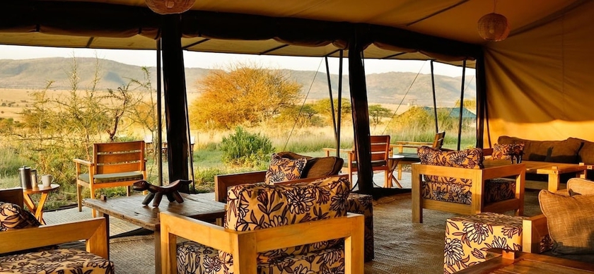Imagen del bar/restaurante del Hotel Nyikani Camp- Central Serengeti. Foto 4