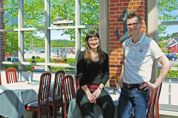 Imagen del bar/restaurante del Hotel Nysted Havn. Foto 15