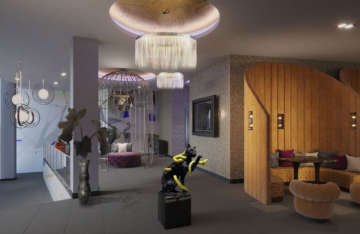 Imagen de los interiores del Hotel Nyx Hamburg. Foto 14