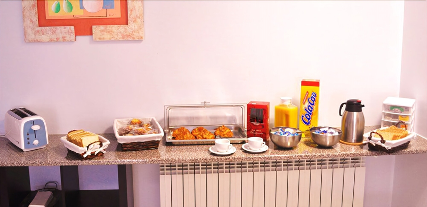 Imagen del bar/restaurante del Hotel O Parranda. Foto 3