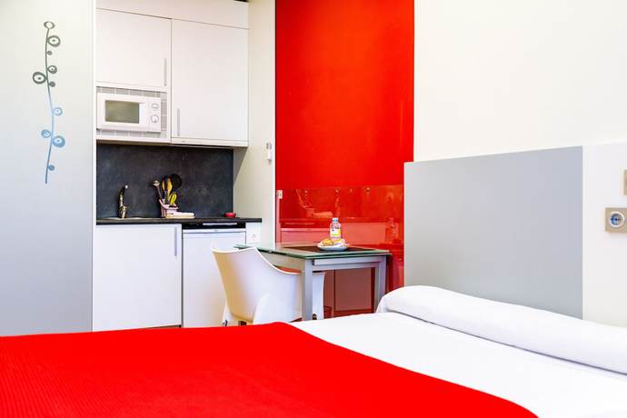 Imagen de la habitación del Hotel OK Estudios Plata. Foto 15