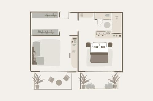 Imagen de la habitación del Hotel OKU Andalusia, La L&iacute;nea de la Concepcion. Foto 19