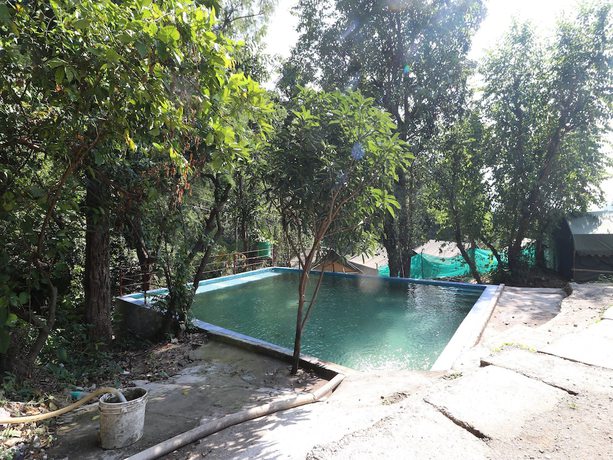 Imagen de la piscina del Hotel OYO 23439 Tapovan Heights Camp and Resort. Foto 18