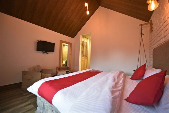 Imagen de la habitación del Hotel OYO 26982 The Stay (luxury Chalet). Foto 14