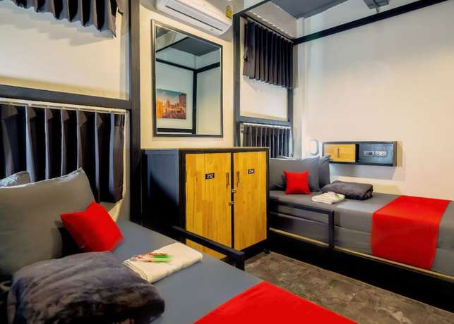 Imagen de la habitación del Hotel OYO 75456 Episode 11 Hostel Sukhumvit. Foto 11