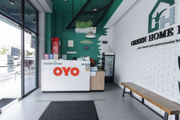 Imagen de los interiores del Hotel OYO 90399 Green Home. Foto 15