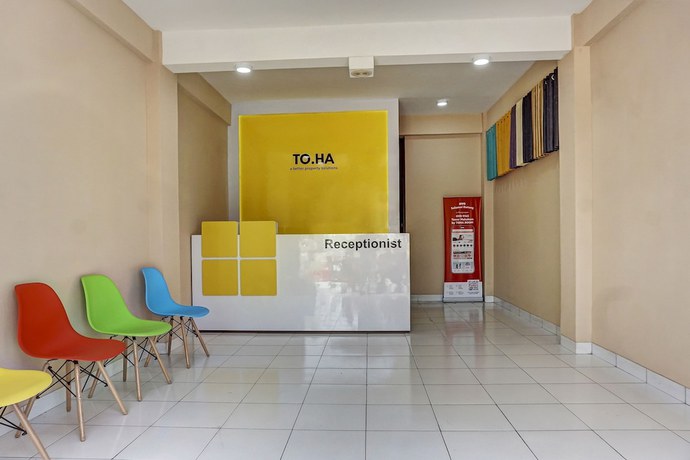 Imagen de los interiores del Hotel OYO 91045 Tower Mahakam By Toha Room. Foto 19