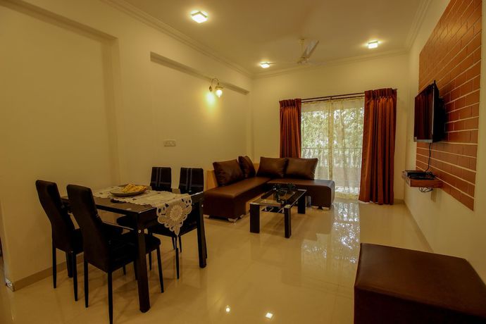 Imagen de la habitación del Hotel OYO 9792 Home 2BHK Poolside Siolim. Foto 12