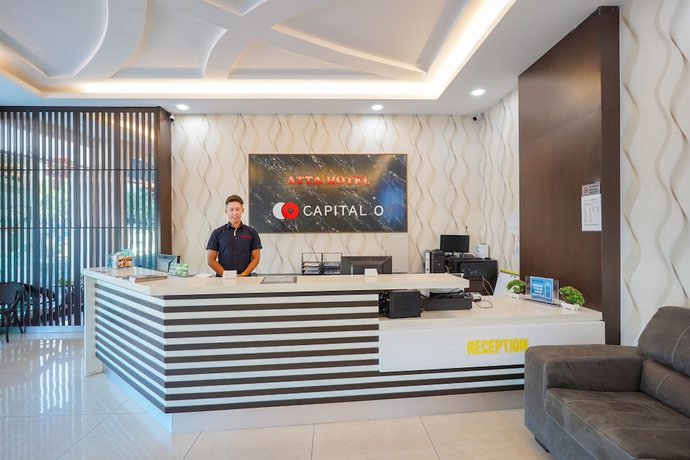 Imagen de los interiores del Hotel OYO Capital O 89647 Atta Hotel. Foto 16