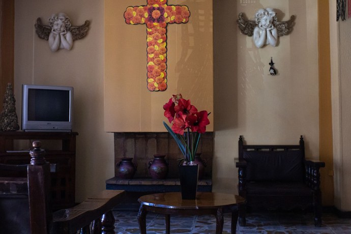 Imagen de los interiores del Hotel OYO Col&oacute;n, Plaza Bicentenario, Zacatecas Centro. Foto 17