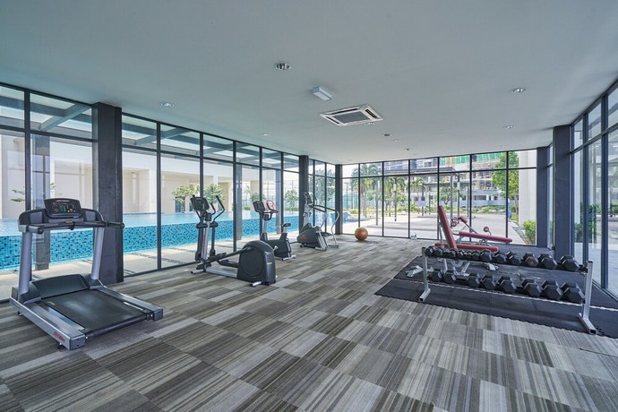 Imagen de los interiores del Hotel OYO Home 44001 Elegant Studio Setia Alam Trefoil. Foto 16