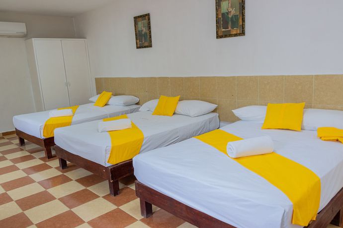 Imagen de la habitación del Hotel OYO Mar&iacute;as,Aeropuerto Internacional de Chetumal. Foto 3