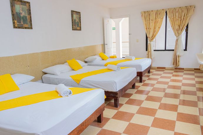 Imagen de la habitación del Hotel OYO Mar&iacute;as,Aeropuerto Internacional de Chetumal. Foto 12