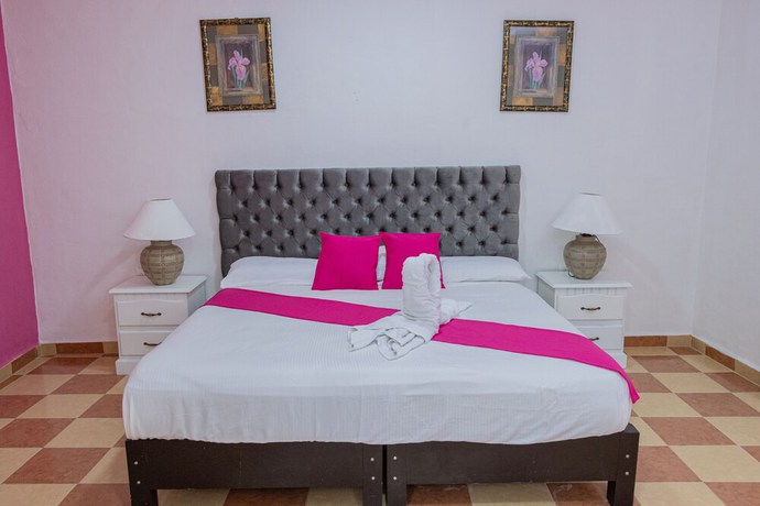 Imagen de la habitación del Hotel OYO Mar&iacute;as,Aeropuerto Internacional de Chetumal. Foto 14