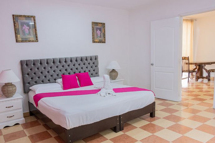 Imagen de la habitación del Hotel OYO Mar&iacute;as,Aeropuerto Internacional de Chetumal. Foto 16