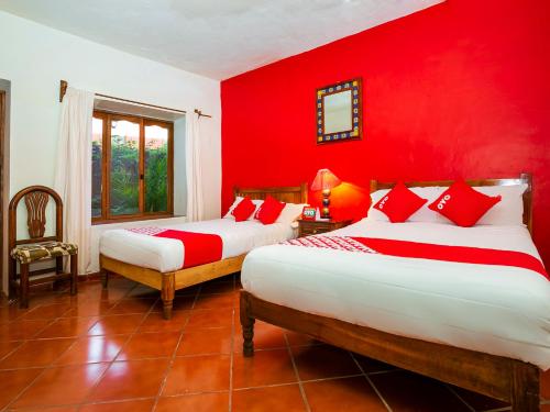 Imagen de la habitación del Hotel OYO Posada De Los Angeles, P&aacute;tzcuaro. Foto 18