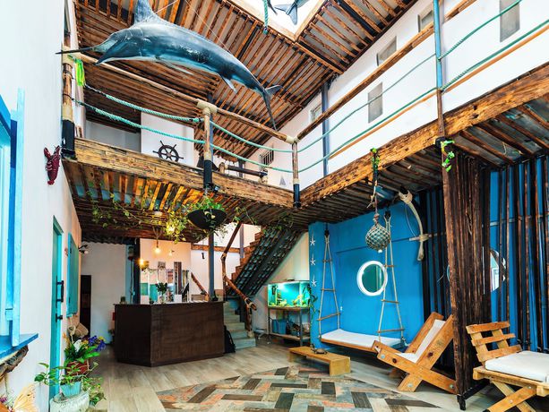 Imagen de los interiores del Hotel OYO Posada Del Pescador. Foto 17