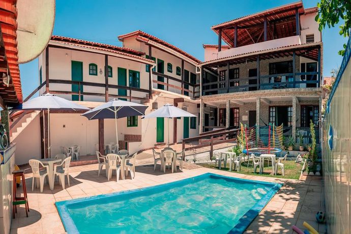 Imagen de la piscina del Hotel OYO Pousada Brisa de Saquarema. Foto 18