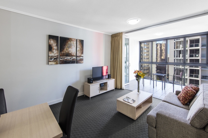 Imagen de los interiores del Hotel Oaks Brisbane On Charlotte Suites. Foto 14