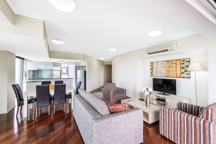 Imagen de los interiores del Hotel Oaks Brisbane On Felix Suites. Foto 12