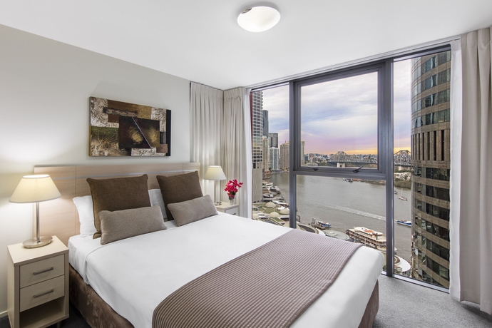 Imagen de la habitación del Hotel Oaks Brisbane On Felix Suites. Foto 8