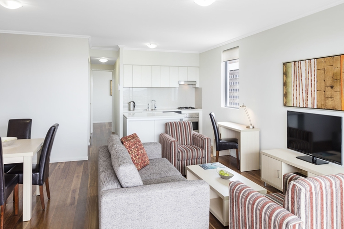 Imagen de los interiores del Hotel Oaks Brisbane On Margaret Suites. Foto 12