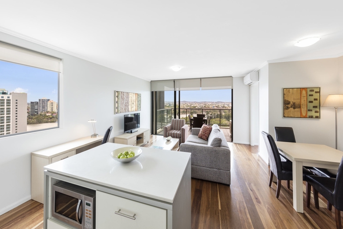 Imagen de los interiores del Hotel Oaks Brisbane On Margaret Suites. Foto 13