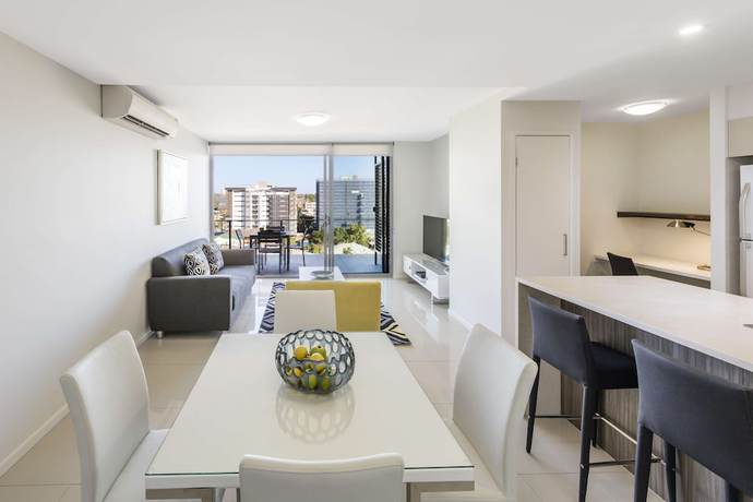 Imagen de la habitación del Hotel Oaks Brisbane Woolloongabba Suites. Foto 9