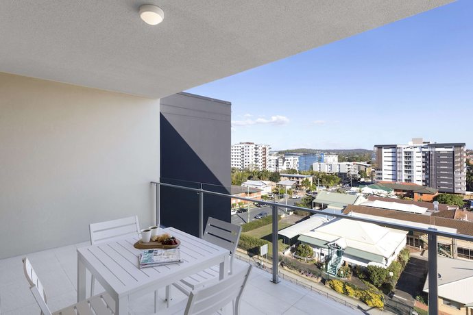 Imagen de la habitación del Hotel Oaks Brisbane Woolloongabba Suites. Foto 14