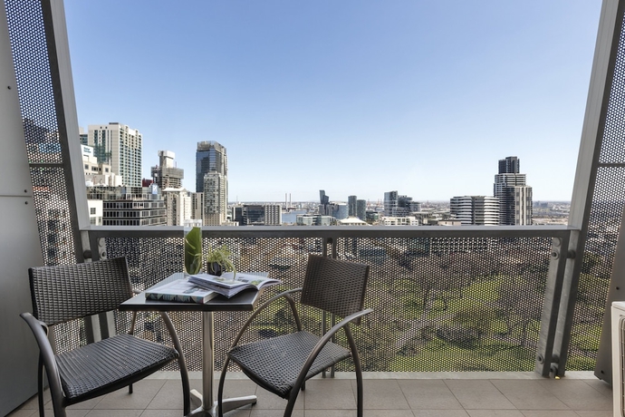 Imagen de la habitación del Hotel Oaks Melbourne On William Suites. Foto 10