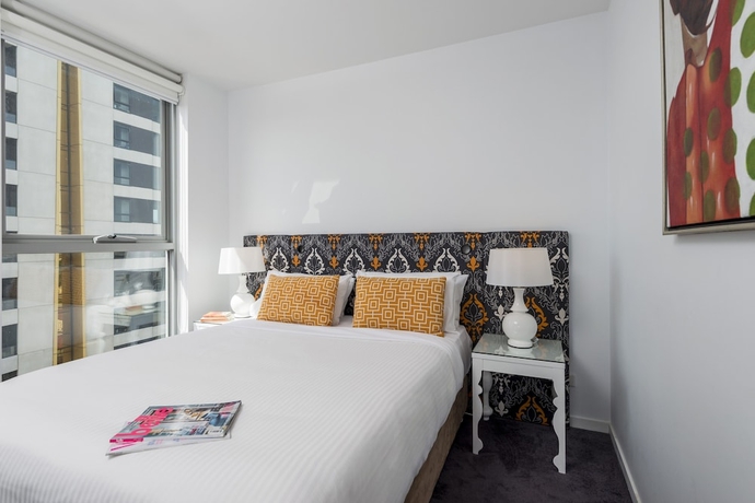Imagen de la habitación del Hotel Oaks Melbourne South Yarra Suites. Foto 13