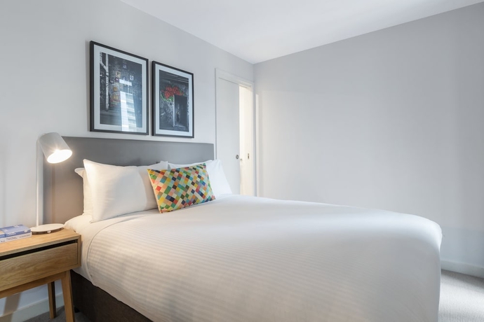 Imagen de la habitación del Hotel Oaks Melbourne Southbank Suites. Foto 9