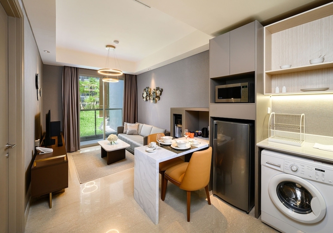 Imagen de la habitación del Hotel Oakwood Apartments Pik Jakarta - Chse Certified. Foto 12
