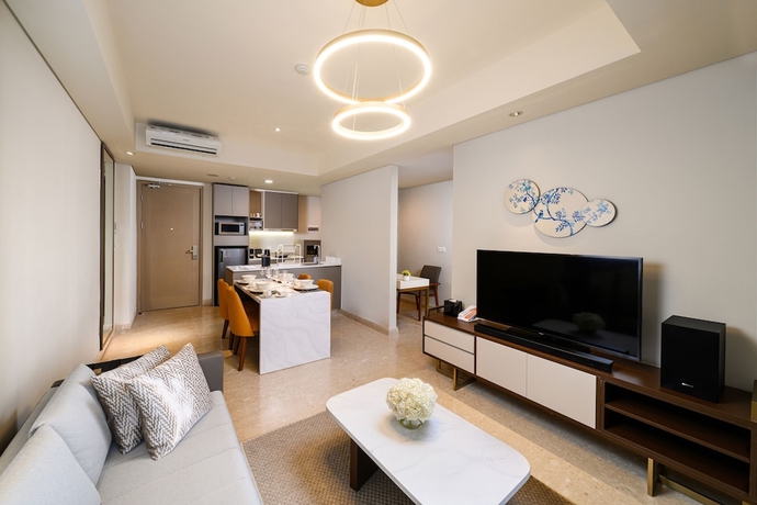 Imagen de la habitación del Hotel Oakwood Apartments Pik Jakarta - Chse Certified. Foto 15