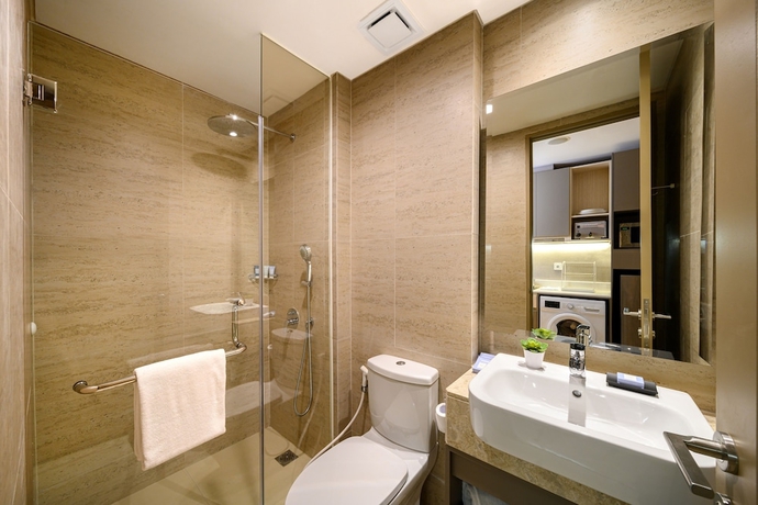 Imagen de la habitación del Hotel Oakwood Apartments Pik Jakarta - Chse Certified. Foto 18