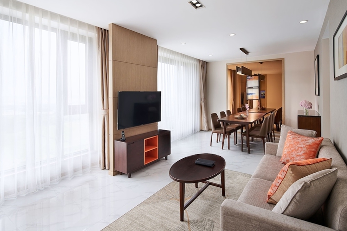 Imagen de la habitación del Hotel Oakwood Apartments Yangzhou. Foto 2