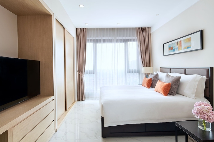 Imagen de la habitación del Hotel Oakwood Apartments Yangzhou. Foto 4