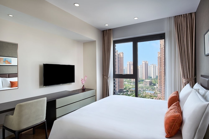 Imagen de la habitación del Hotel Oakwood Apartments Yangzhou. Foto 13
