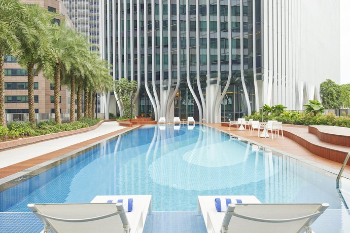 Imagen general del Hotel Oakwood Premier Raffles Place Singapore. Foto 1