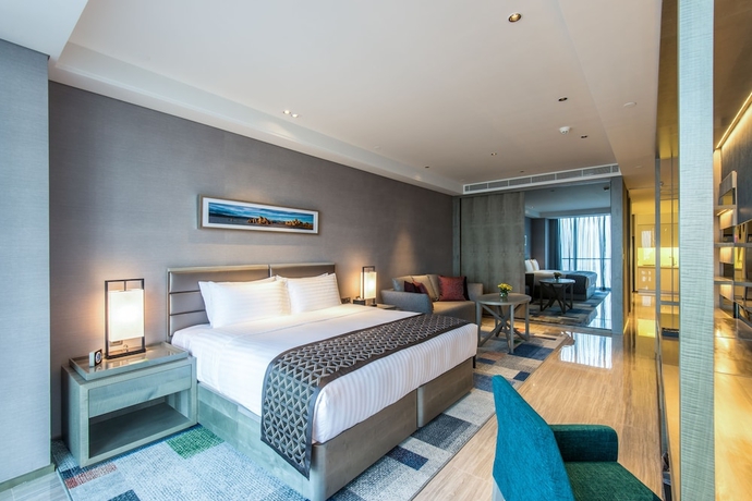 Imagen de la habitación del Hotel Oakwood Residence Damei Beijing. Foto 3