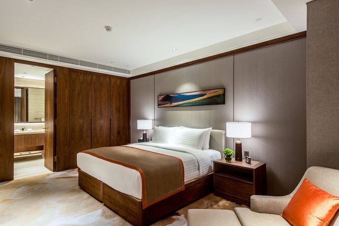 Imagen de la habitación del Hotel Oakwood Residence Damei Beijing. Foto 6