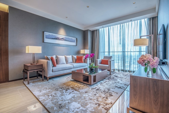 Imagen de la habitación del Hotel Oakwood Residence Damei Beijing. Foto 9