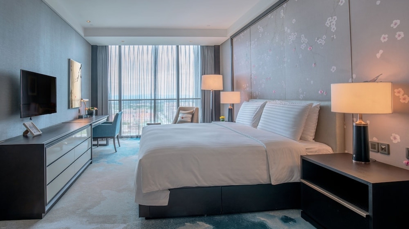 Imagen de la habitación del Hotel Oakwood Residence Damei Beijing. Foto 10