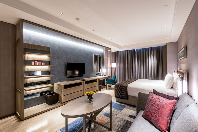 Imagen de la habitación del Hotel Oakwood Residence Damei Beijing. Foto 12