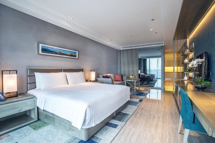 Imagen de la habitación del Hotel Oakwood Residence Damei Beijing. Foto 16