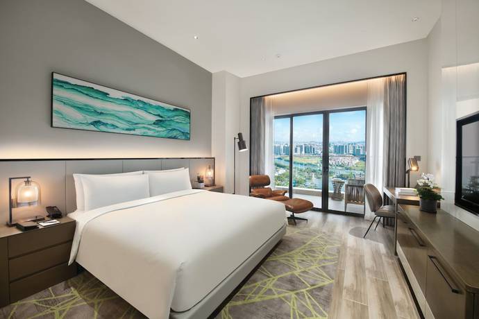 Imagen de la habitación del Hotel Oakwood Residence Foshan. Foto 17
