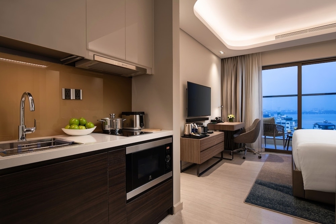 Imagen de la habitación del Hotel Oakwood Residence Hanoi. Foto 4