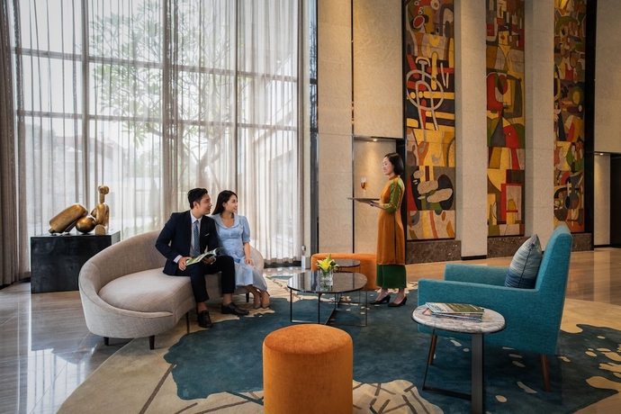 Imagen del bar/restaurante del Hotel Oakwood Residence Hanoi. Foto 2