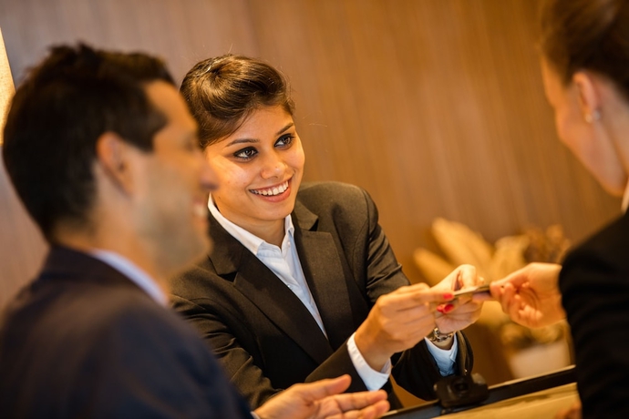 Imagen de los interiores del Hotel Oakwood Residence Kapil Hyderabad. Foto 19